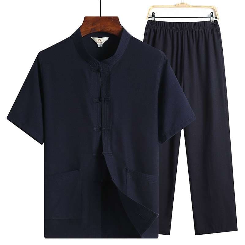 メンズパジャマ 涼やか紳士の寛ぎ着