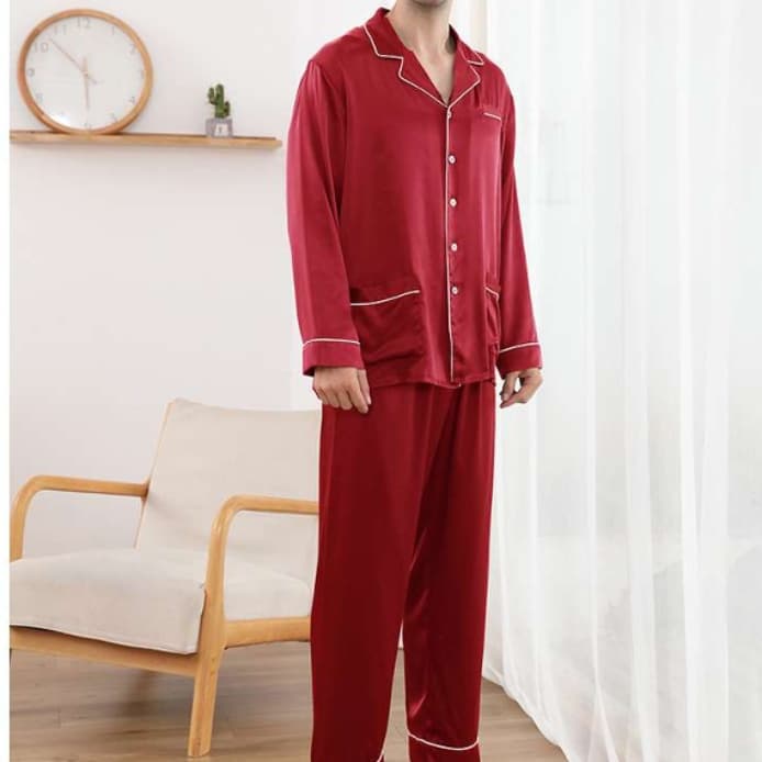 メンズパジャマ 至福の眠りシルクパジャマ