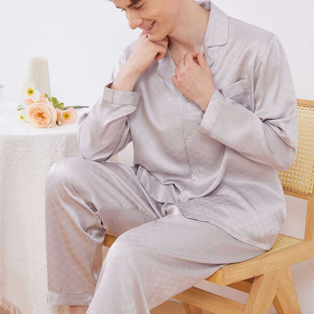 メンズパジャマ 至福の眠りシルクパジャマ