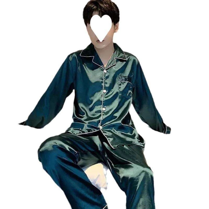 メンズパジャマ 極上の輝き 高級絹パジャマ