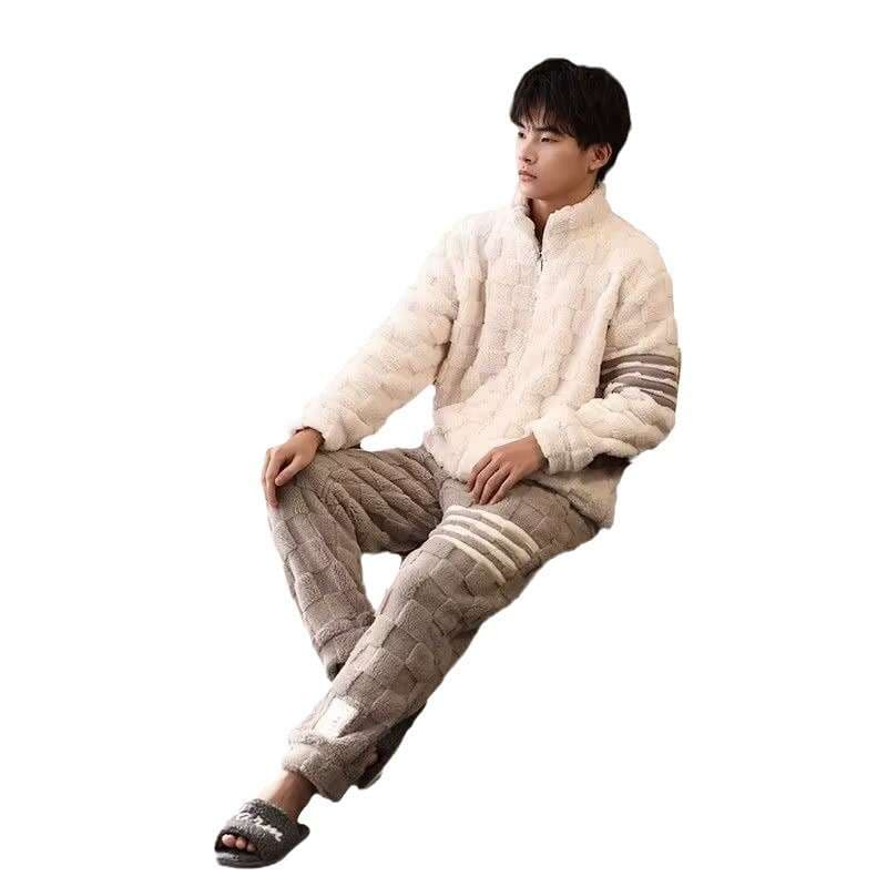メンズパジャマ もこもこペアルックパジャマ