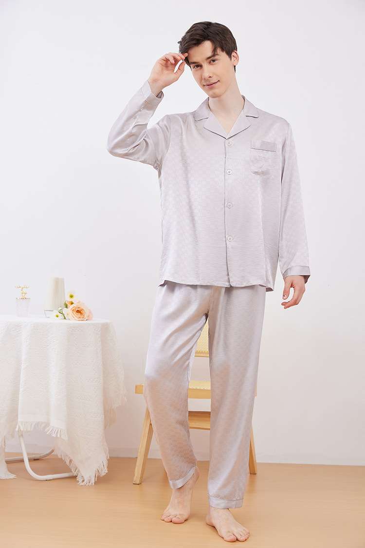メンズパジャマ 至福の眠りシルクパジャマ