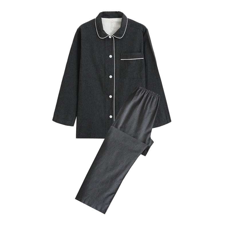 メンズパジャマ やわらか格子柄パジャマ