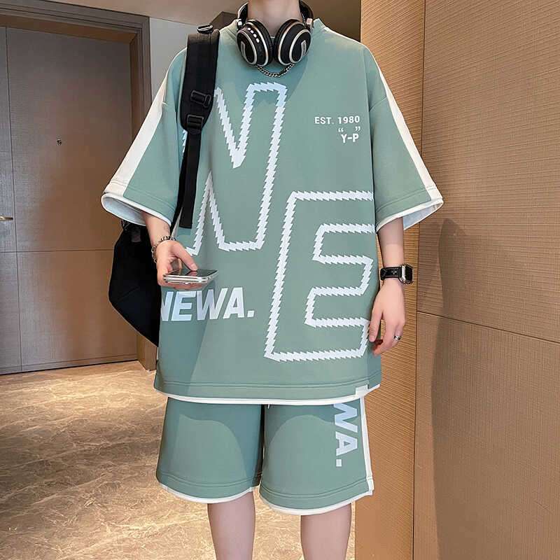 メンズパジャマ 涼やかな夏の半袖セットアップ