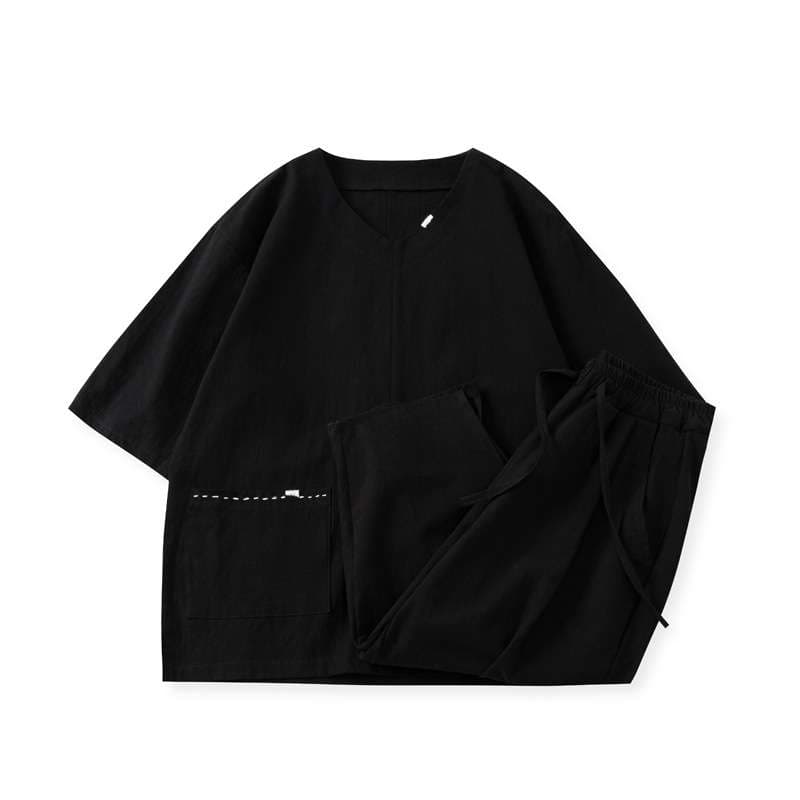 メンズパジャマ ゆったりくつろぎ涼感パジャマ